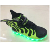 Children's Fashion Sport Casual Shoes with LED Lights Sneakers, Joggers