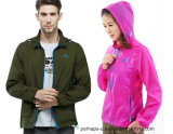 Quick-Drying Mens and Womens Skin Jacket with Anti-UV Material