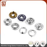 Customized Color Matching Round Metal Prong Snap Button for Shoes