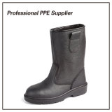 Genuine Leather PU Injection Steel Toe Safety Boot