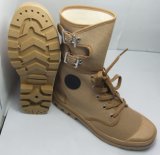 Army Desert Canvas Training Shoes with Buckle