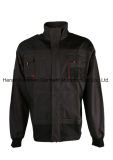 Industrial Work Jacket Canvas Men's Jacket Multi Pockets Reinforced Oxford Jacket