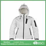 2018 White Colors Softshell Jacket for Woman