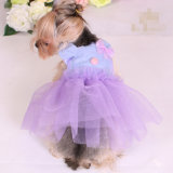 Cute Mesh Grid Lovely Pet Dress Dog Tutu Skirt