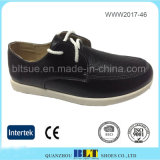 Hot Selling High Quality Leather Upper Lady Flat Shoes