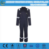 100% Cotton Flame Retardant Working Safety Coverall with Reflective Tapes