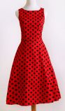 OEM Clothes Lager Size XXL Ladies Summer Evening Sexy Red Dresses