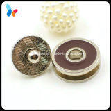 Fashion Round Metal Zinc Alloy Strong Magnet Button for Clothing