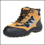 Fashion Design Genuine Leather Soft Sole Safety Hiking Shoes