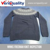 Women's Freeman Knit Sweater Quality Control Inspection Service at Dongguan, Guangdong
