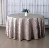Custom Jacquard Damask Tablecloth Polyester
