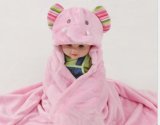 100% Cotton Customized Children Hooded Towel Baby Cape