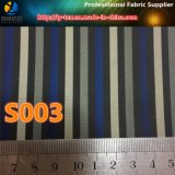 Navy Yarn Dyed Stripe Textile Fabric for Men Suit Lining (S3.9)