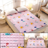 Printed Home Use Polyester Quilted Mattress Protector