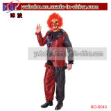 Zomble Clown Costume Wich Mask Halloween Carnival Fancy Dress (BO-6043)