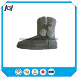 Cheap Wholesale Cable Knitted Warm Winter Boots with Pompoms
