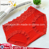 Mention Hip Lacework Bamboo Fiber Solid Color Fashionable Ventilate Young Girls Underwear Ladies Lingerie Panty