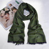 Luxury Silk& Cashmere Blended Scarf with High Quatity