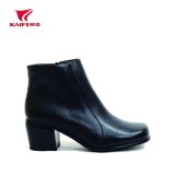 Leather Work Boots Lady Officer Shoes