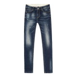 New Fashion and Broken Washing Jeans with Embroidery for Man (HDMJ0007-17)