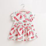 Cute Flower Girl Children's Short-Sleeved Dress