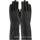 31-35cm Black Industrial Latex Rubber Glove
