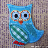Factory Custom Fashion Owl Embroidery Patches for Garment Decoration
