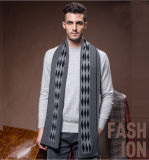 Men's Fashion Wool Knitted Winter Warm Long Scarf (YKY4608)