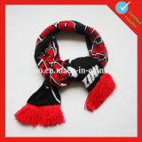 Customized Acrylic Soccer Knitted Fan Scarf