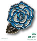 Customized Souvenir Metal Blooming Flower Lapel Pin Badge (XDBG-265)