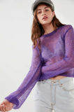 Ladies Sunny Pullover Sheer Sweater