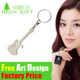 Factory Special Design Metal/PVC/Feather Keychain for Music Game