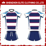 OEM Service Sublimation Polyester Rugby Uniforms Made in China (ELTRJJ-137)