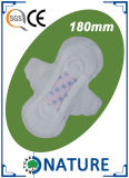 180mm Top Qualitry Mini Sanitary Pads with Wings