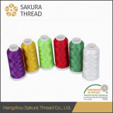 100% Polyester Thread with 1680 Color for Embroidery