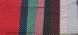Casual Style Dots Dobby Cotton Fabric Tie