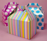 Empty Colored Gable Gift Boxes for Sweets (PB-080)