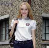Fashion High School Students Uniform Dri Fit Polo T Shirt