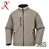 Classical Style Softshell Jacket with Waterproof (QF-401)