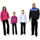 Hot Sell Sport Polyester Tricot Tracksuit (TZ11133)