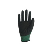 Low Price Polyester Latex Working Glove Custom Printed