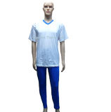 Casual Unisex Short Sleeve Top& Long Pant/Sleepwear (V1704)