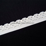 14mm Comez Knitted Custom Color Picot Edge Nylon Spandex Elastic Tape