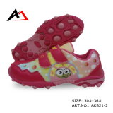 Walking Sports Shoes Comfort Carton Printing Footwear for Children (AK621-2)