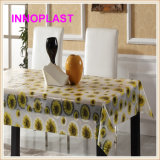 Fashion Wedding Tablecloth/ PVC Transparent Tablecloth Hot Sales