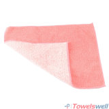 Pink Cotton Microfiber Cleaning Towel