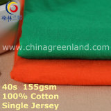 Cotton Spandex Single Jersey Fabric for T-Shirt Blouse (GLLML399)
