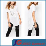 Long Blouse Style Grey Oversize Tee West Top (JS9023)
