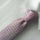 Men's High Quality Grand Check Design Woven Silk Neckties
