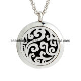 Cloud Stainless Steel Aromatherapy Essential Oil Locket Charm